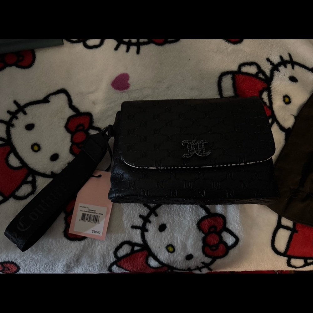 Juicy Couture Black Monogram Bag